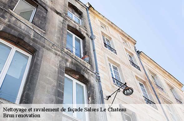 Nettoyage et ravalement de façade  salses-le-chateau-66600 Brun renovation